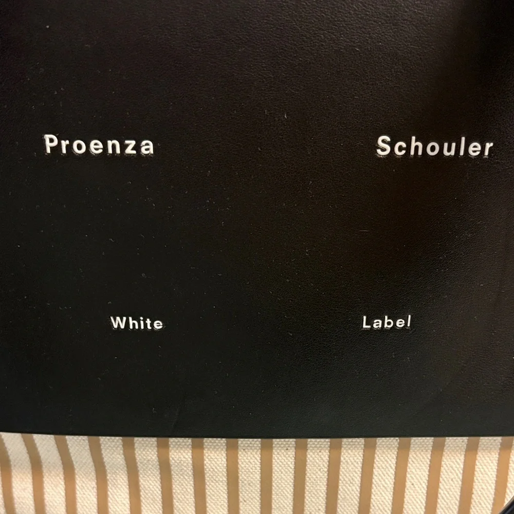 Proenza Schouler White Label Morris Large Striped Tote - Picture 3 of 16